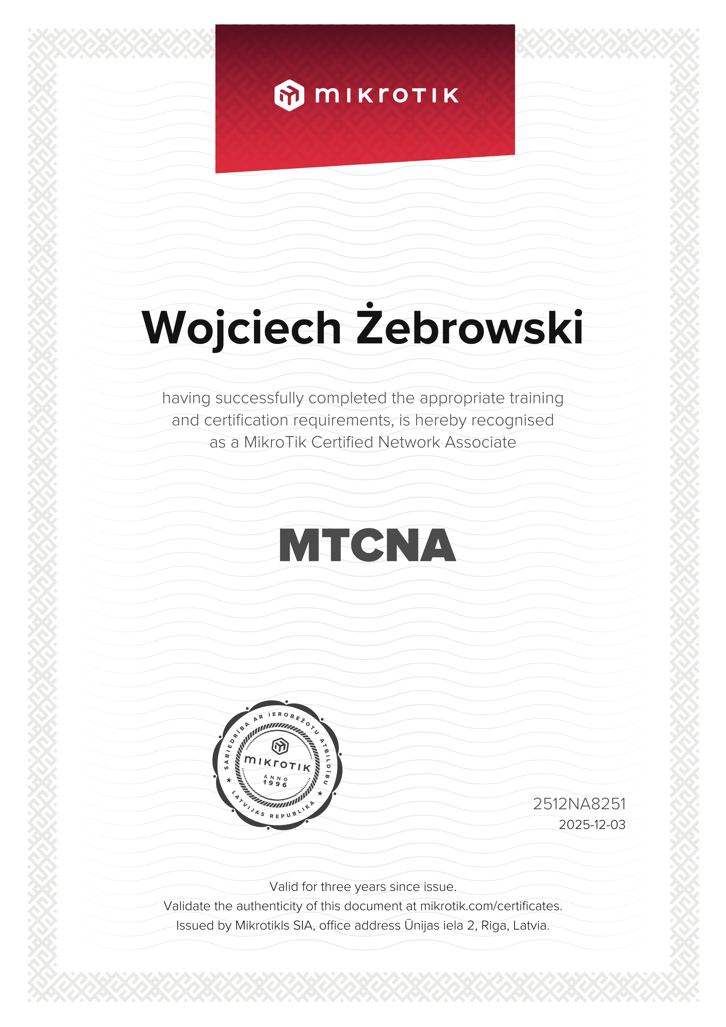 MTCNA